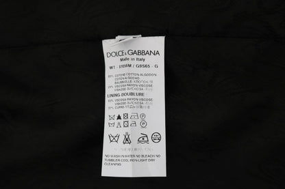 Débardeur en Coton Noir Dolce & Gabbana STAFF