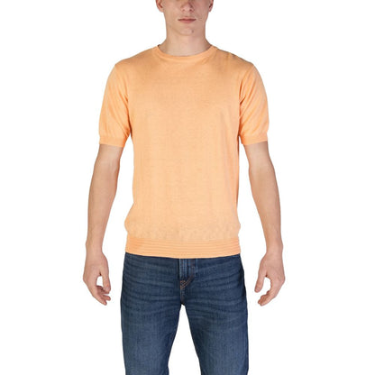 Hamaki-Ho Orange Cotton Sweatshirt