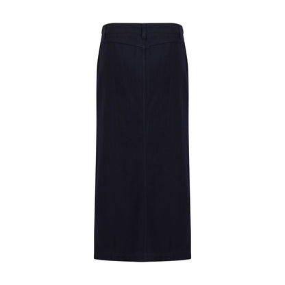 Jupe en coton bleue Giorgio Armani