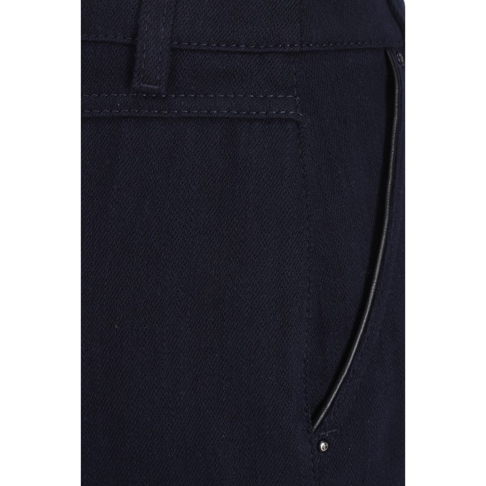 Jupe en coton bleue Giorgio Armani