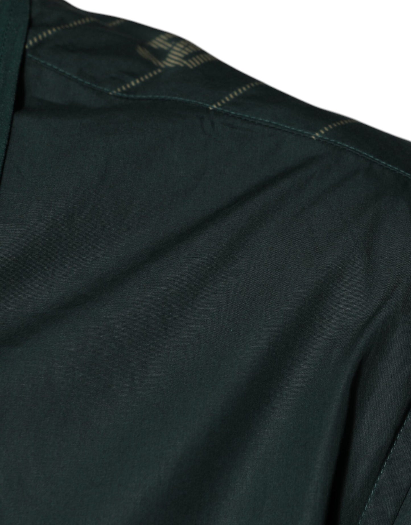 Chemise décontractée à manches longues Dolce & Gabbana MARTINI à logo vert