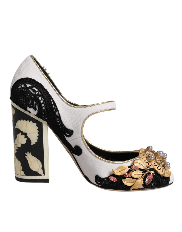 Dolce & Gabbana Escarpins Ornés Multicolores