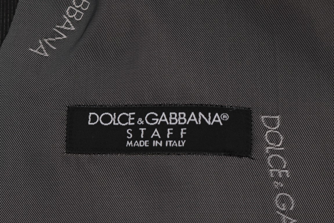 Gilet Dolce & Gabbana gris en coton et rayonne STAFF