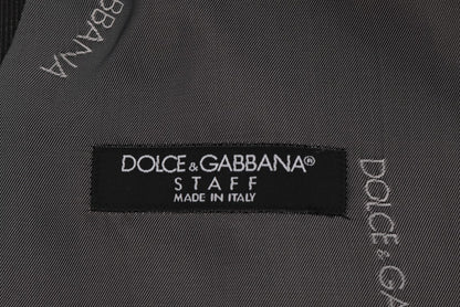 Gilet Dolce & Gabbana gris en coton et rayonne STAFF