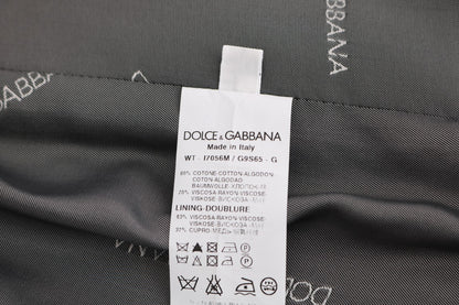 Gilet Dolce & Gabbana gris en coton et rayonne STAFF