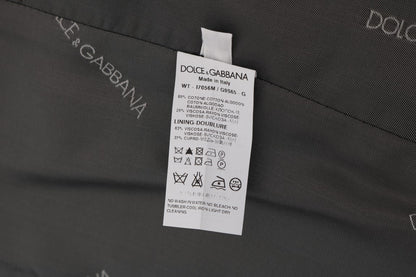 Gilet Dolce & Gabbana gris en coton et rayonne STAFF