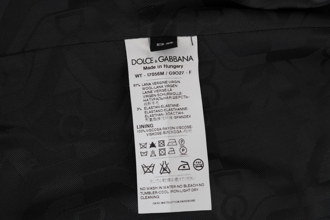Gilet Dolce & Gabbana gris en laine stretch