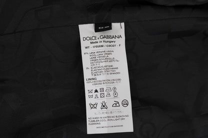 Gilet Dolce & Gabbana gris en laine stretch