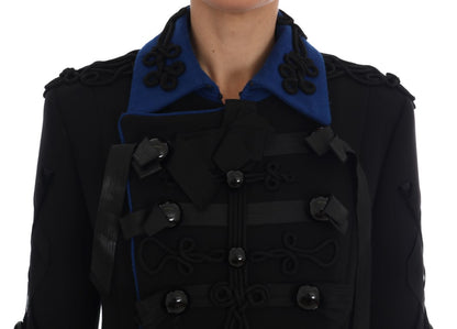 Trench-coat Dolce & Gabbana en laine noire