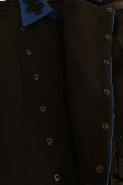Trench-coat Dolce & Gabbana en laine noire