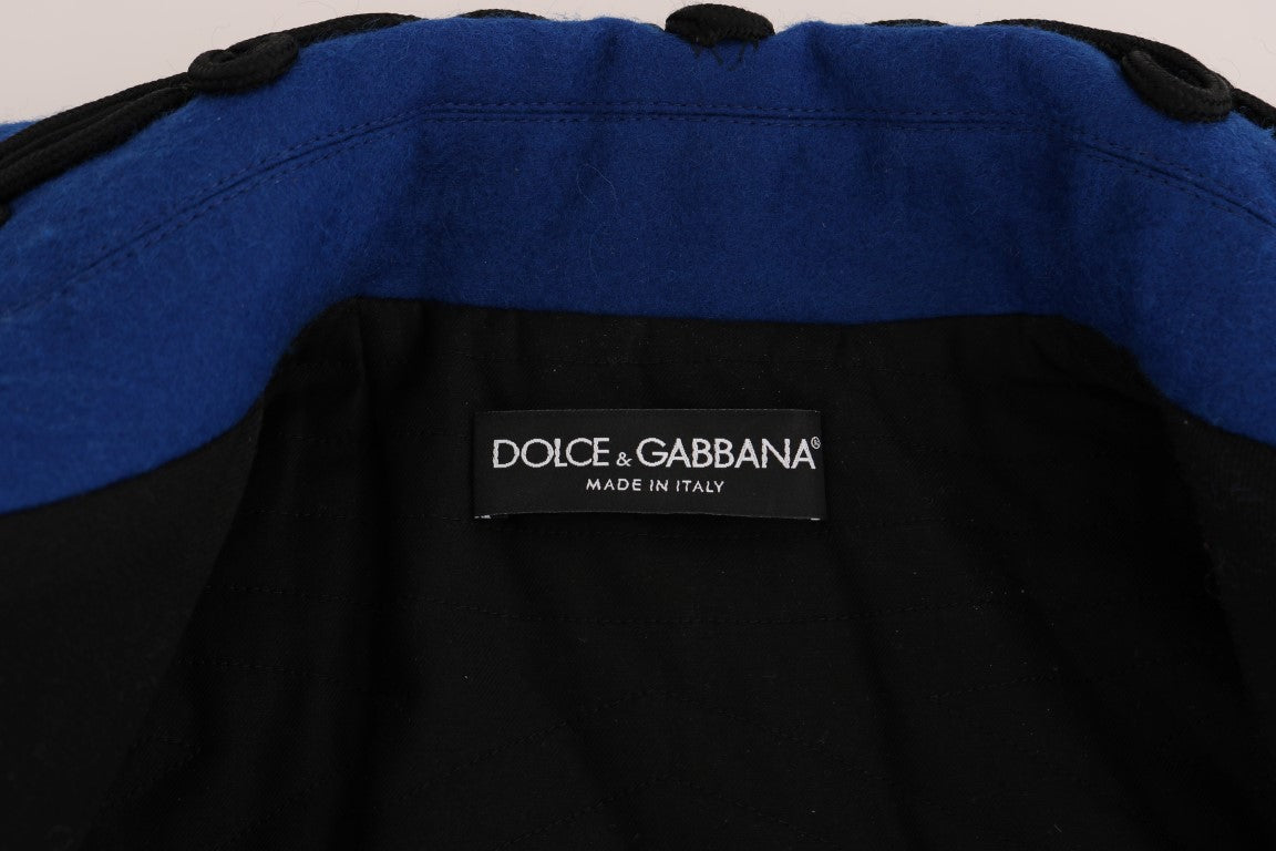 Trench-coat Dolce & Gabbana en laine noire