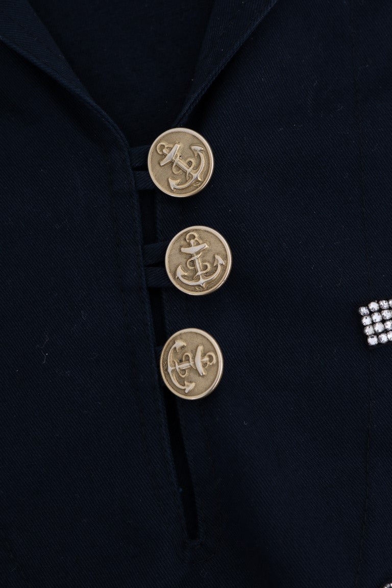 Veste Dolce & Gabbana Blue Crystal MAMMA Sicily