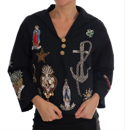 Veste Dolce & Gabbana Blue Crystal MAMMA Sicily