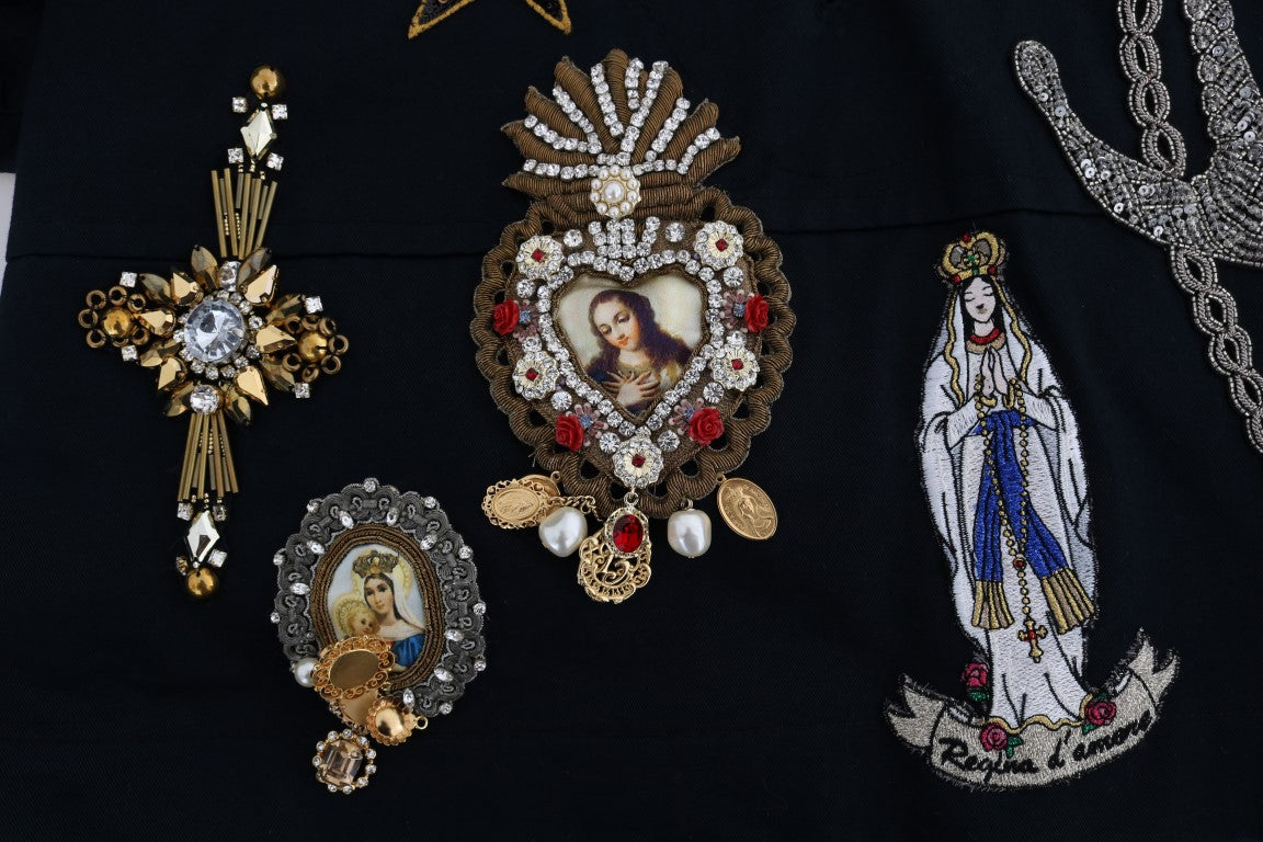 Veste Dolce & Gabbana Blue Crystal MAMMA Sicily