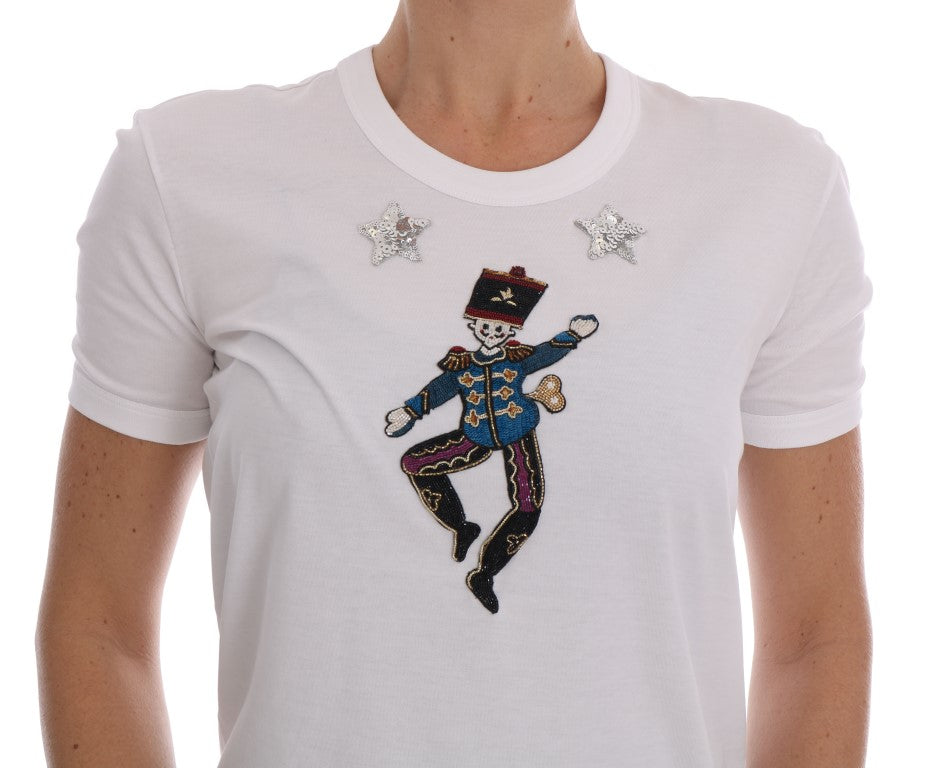 T-shirt Conte de fées en coton blanc Dolce & Gabbana