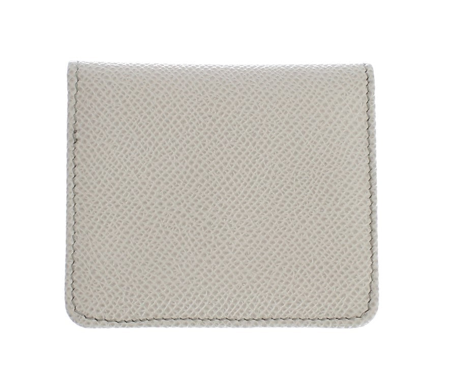 Portefeuille Dolce & Gabbana en Cuir Dauphine Blanc