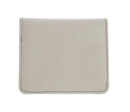 Portefeuille Dolce & Gabbana en Cuir Dauphine Blanc