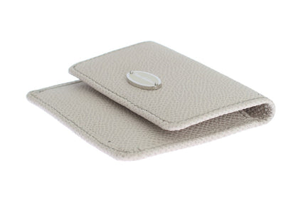 Portefeuille Dolce & Gabbana en Cuir Dauphine Blanc