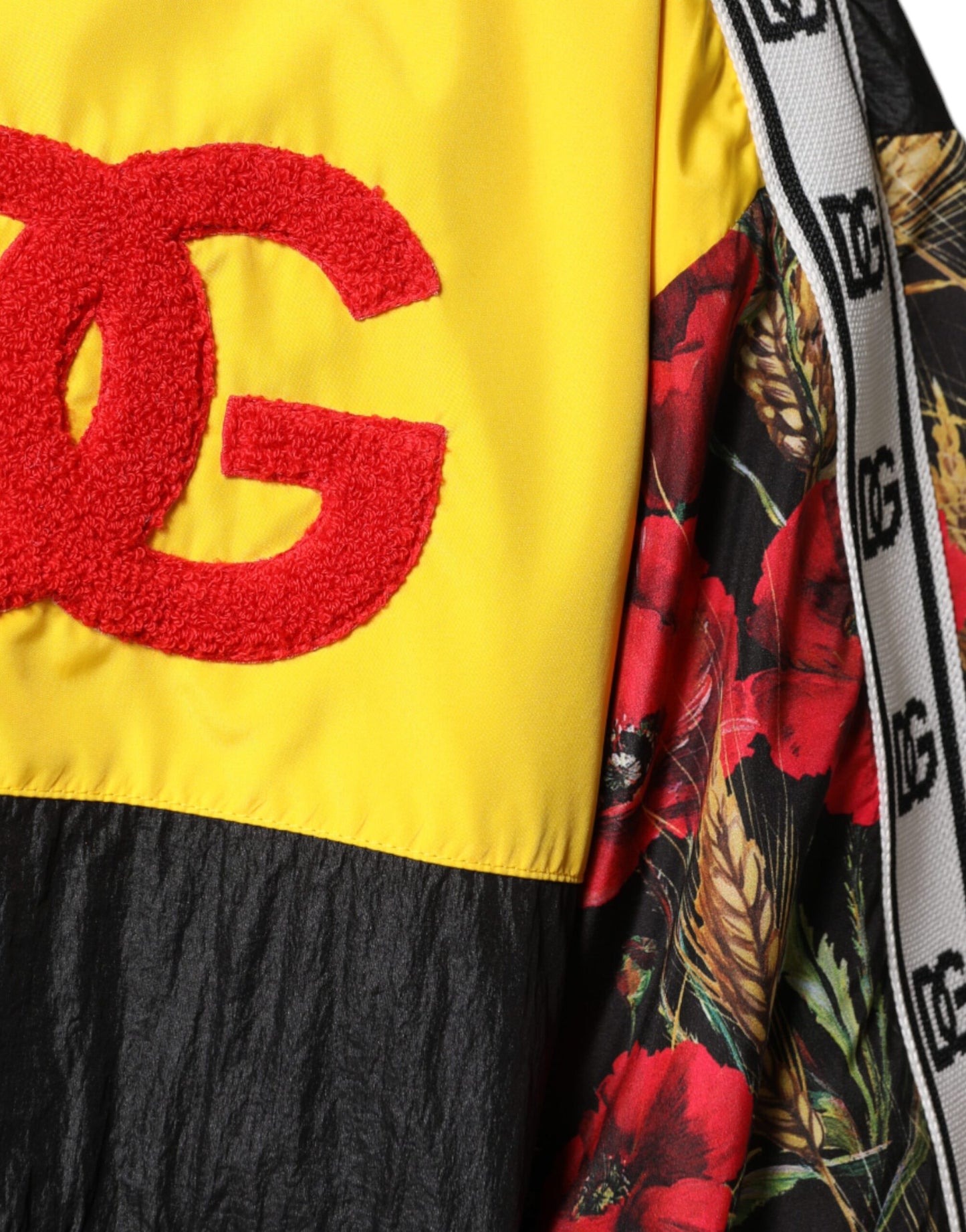 Sudadera Dolce & Gabbana de Hombre con Cremallera Completa y Retales Multicolor