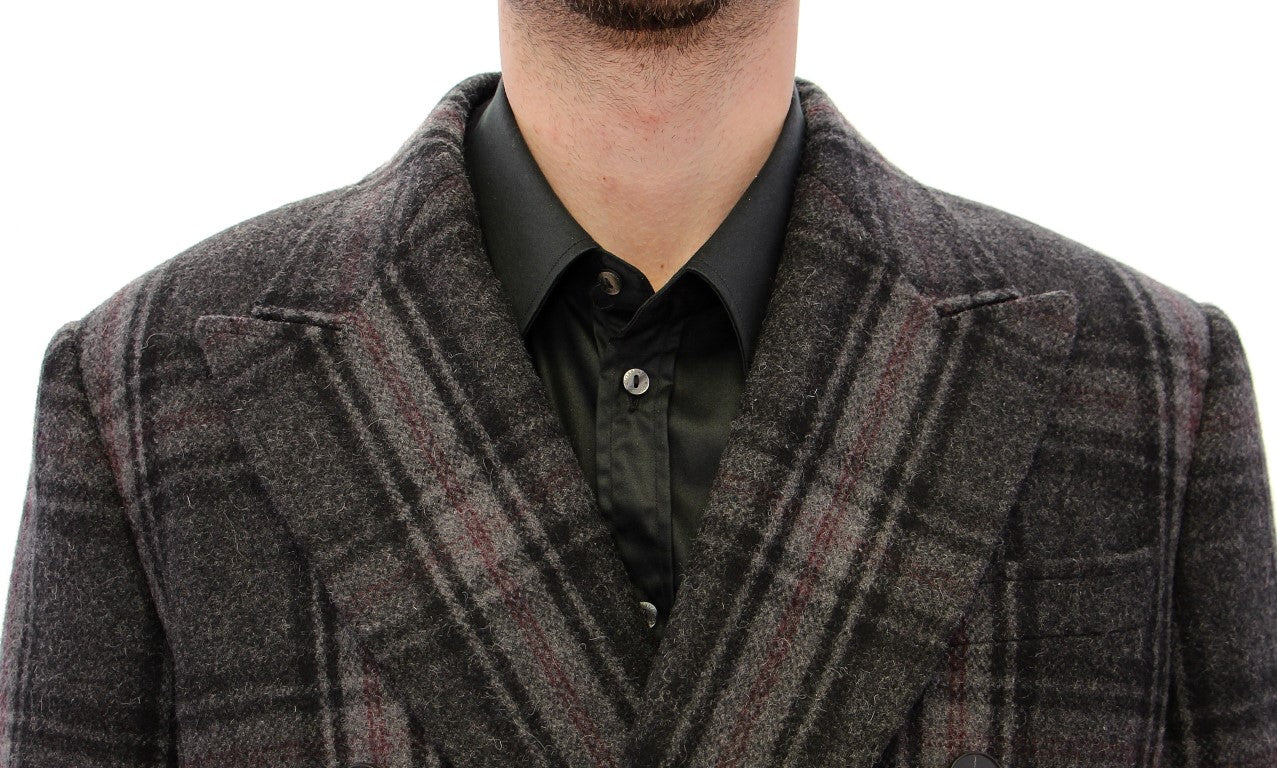 Veste croisée grise Dolce & Gabbana
