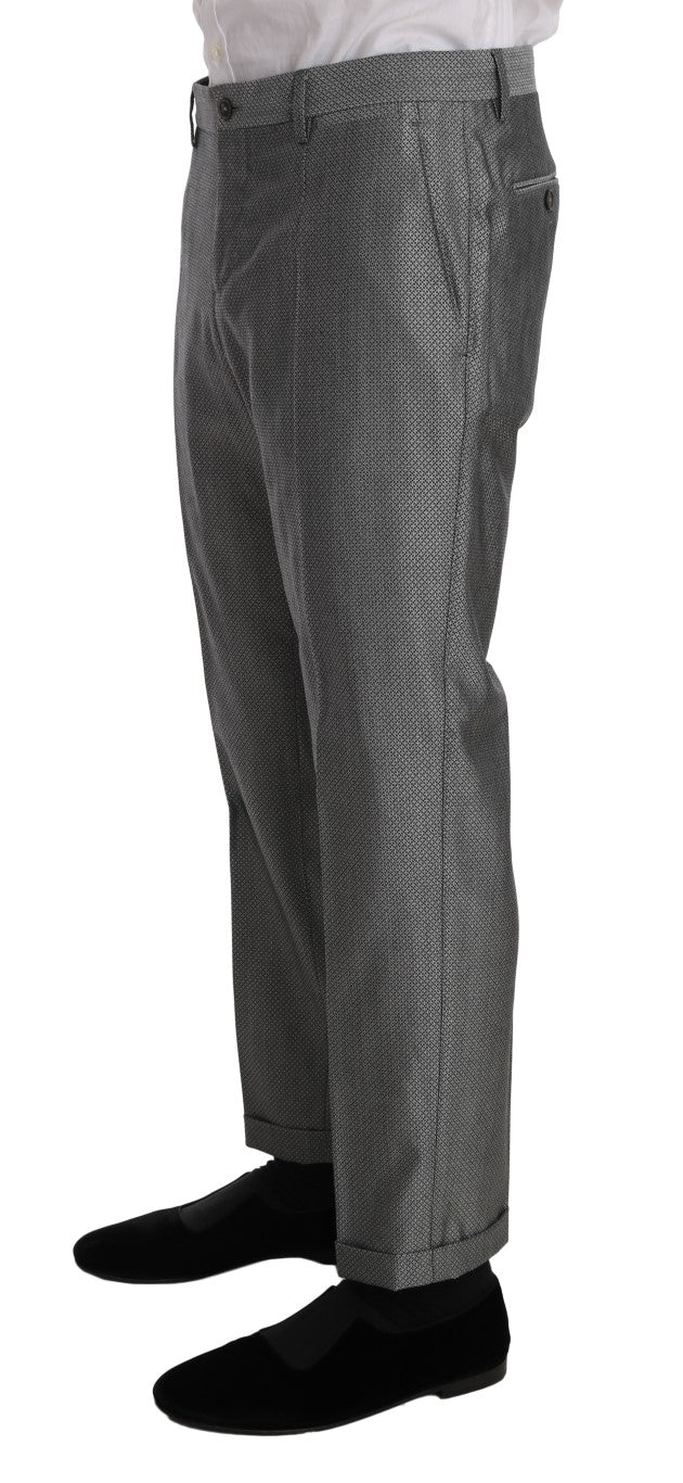 Costume Dolce & Gabbana Noir Ajusté à Cristaux Abeille Stretch