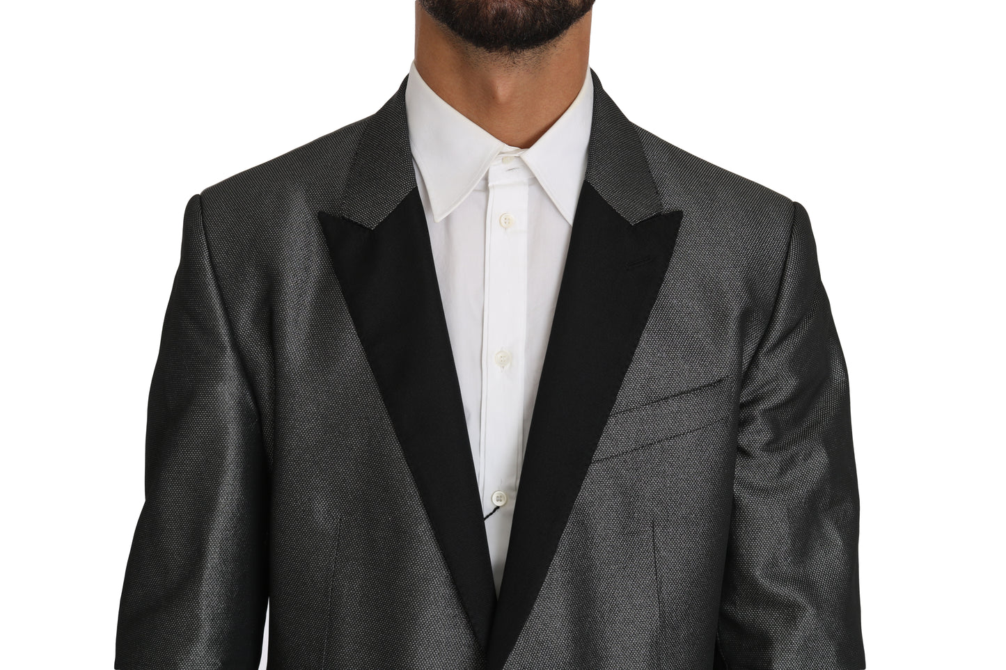 Costume deux pièces MARTINI gris à motifs Dolce & Gabbana