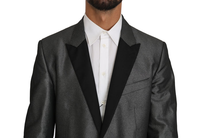 Costume deux pièces MARTINI gris à motifs Dolce & Gabbana