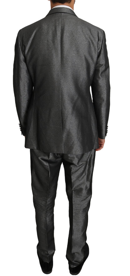 Costume deux pièces MARTINI gris à motifs Dolce & Gabbana