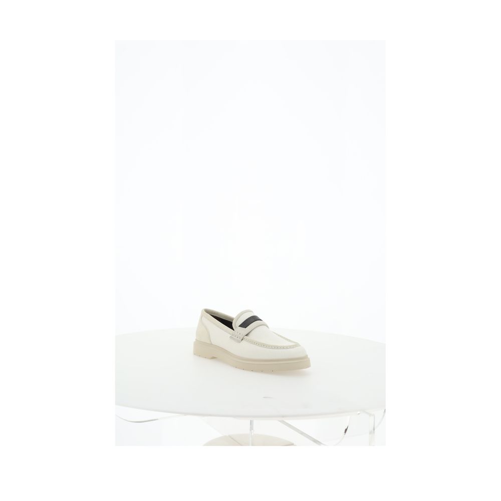 Mocasines Beige Brunello Cucinelli