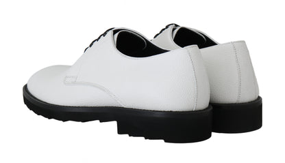 Chaussures Richelieu de ville Dolce & Gabbana en cuir blanc