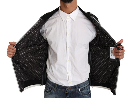 Veste Dolce & Gabbana noire à sequins et perles DD58 SG62