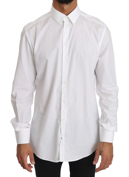 Chemise Dolce & Gabbana GOLD en coton blanc