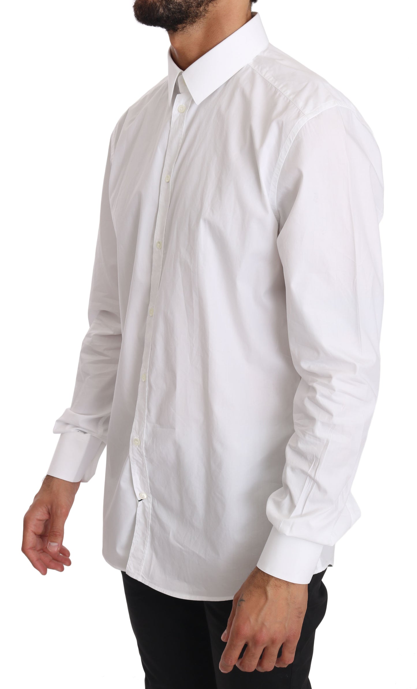Chemise Dolce & Gabbana GOLD en coton blanc