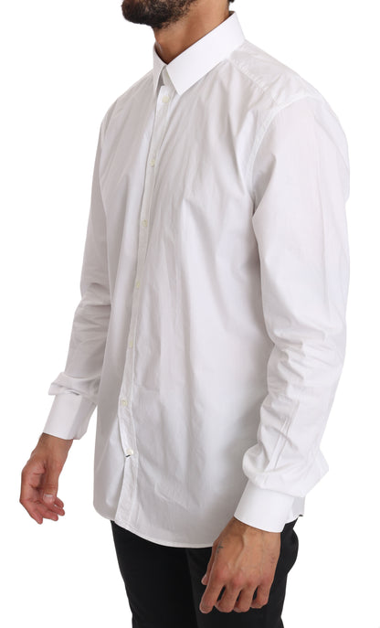 Chemise Dolce & Gabbana GOLD en coton blanc