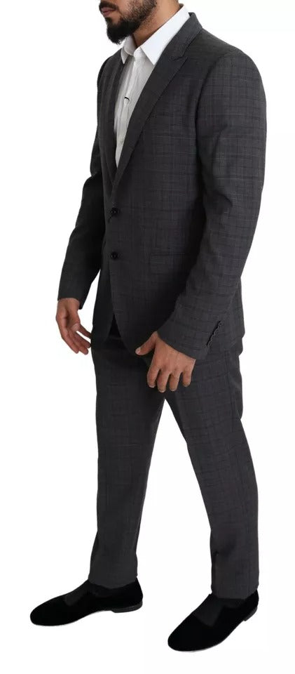 Traje Formal de 2 Piezas para Hombre DOLCE & GABBANA MARTINI de Lana Gris