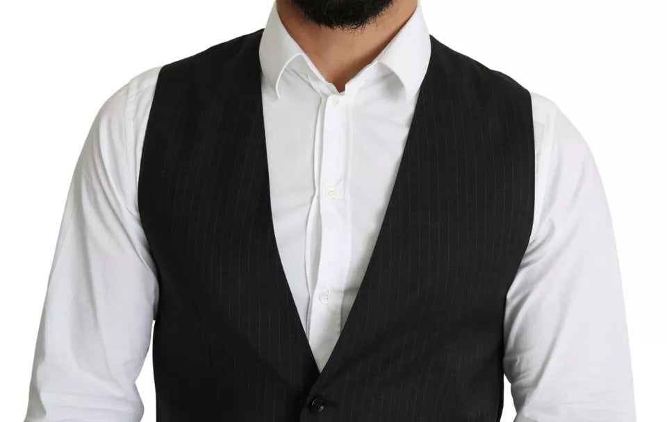 Chaleco de vestir formal Dolce & Gabbana negro de hombre para PERSONAL