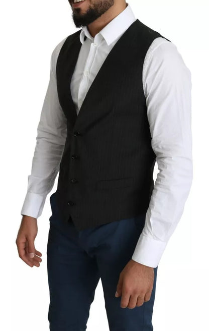 Chaleco de vestir formal Dolce & Gabbana negro de hombre para PERSONAL