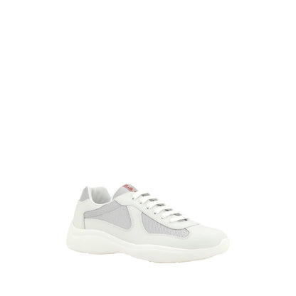 Zapatillas bajas Prada de poliamida blanca
