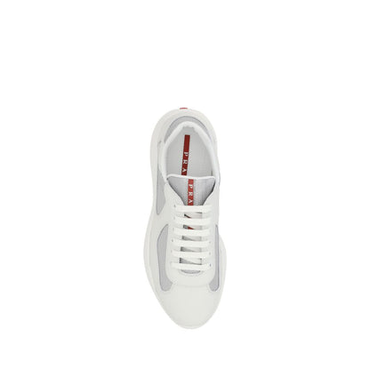 Zapatillas bajas Prada de poliamida blanca