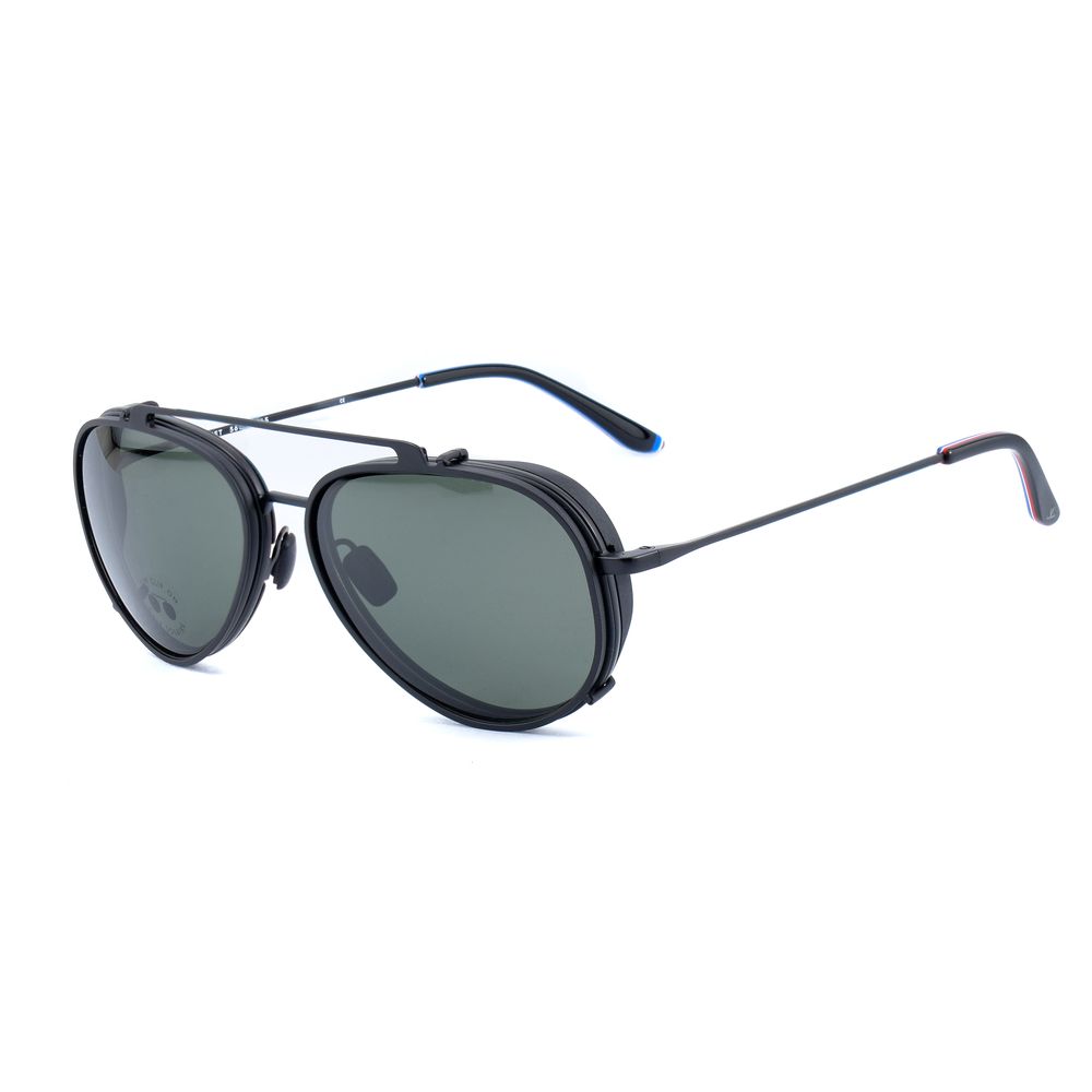 Vuarnet Black Stainless Steel Glasses (Frames)