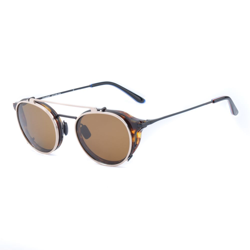 Vuarnet Black Stainless Steel Glasses (Frames)