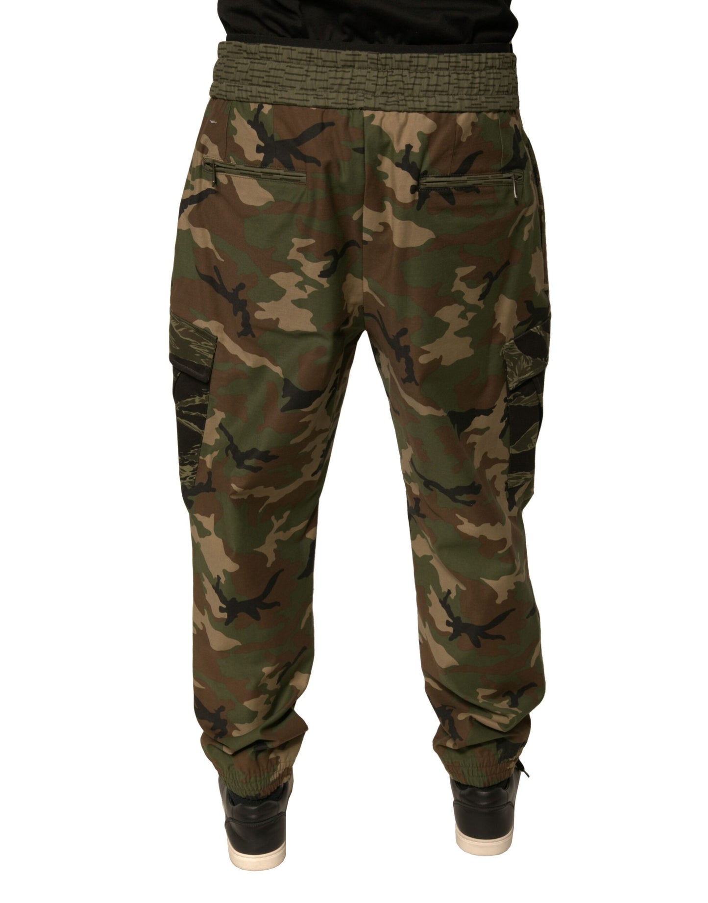 Pantalon de jogging cargo camouflage multicolore Dolce & Gabbana