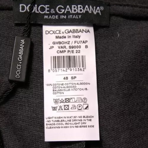 Pantalon Cargo Homme Dolce & Gabbana en Patchwork de Coton Multicolore