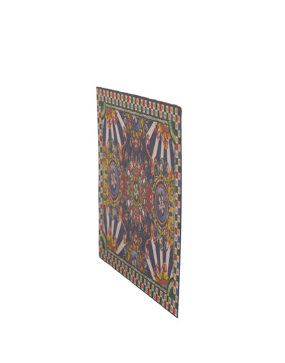 Porte-cartes enveloppe Dolce & Gabbana multicolore Carretto Siciliano