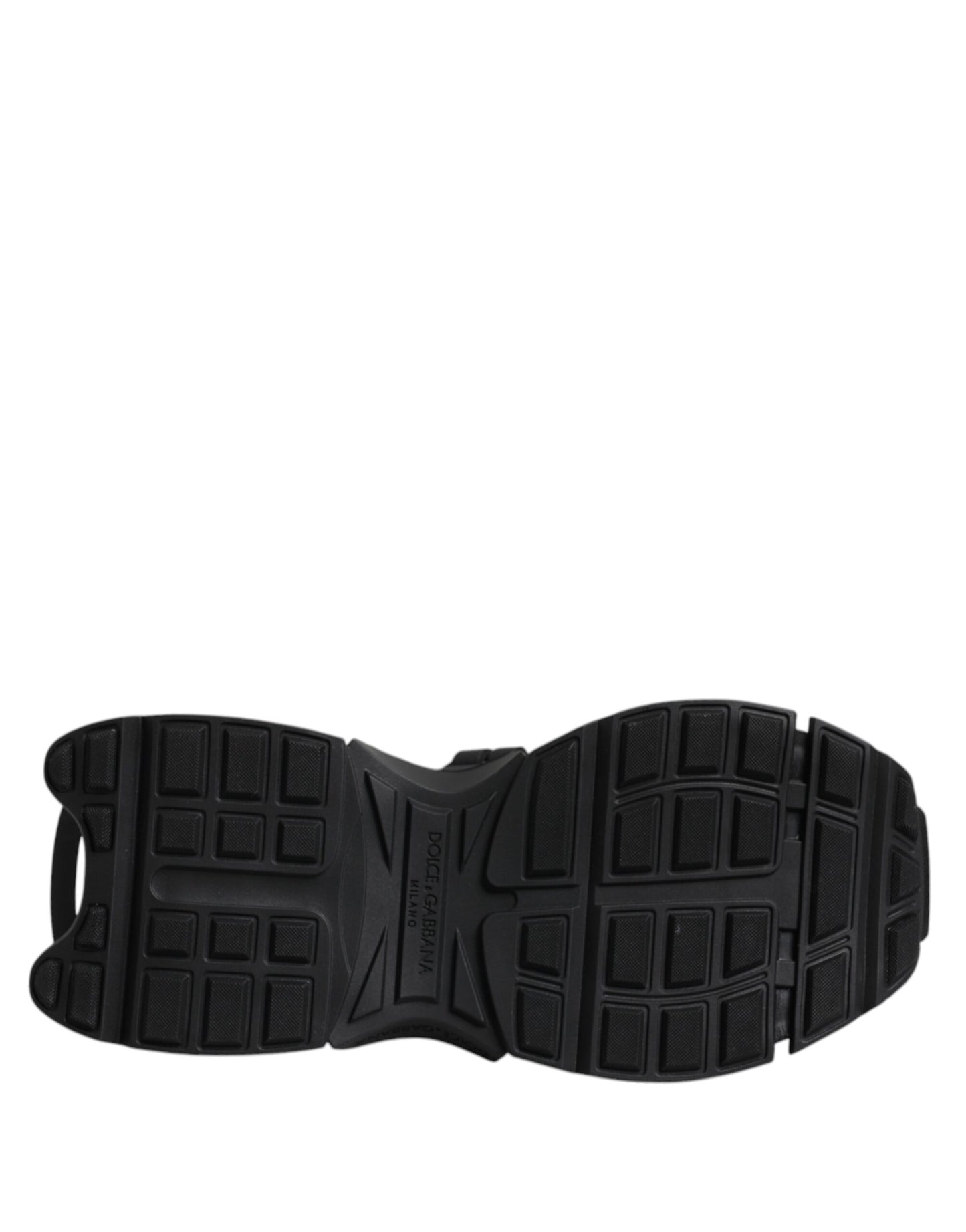Zapatillas Bajas Negras con Cordones Dolce & Gabbana Space