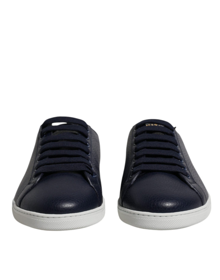 Zapatillas de hombre Saint Tropez azules de caña baja Dolce & Gabbana