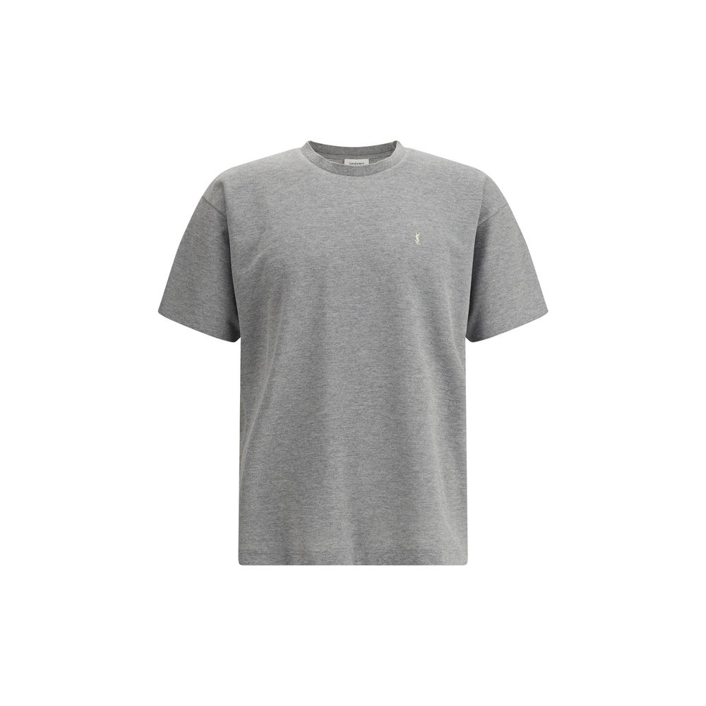 T-shirt oversize Saint Laurent en coton gris