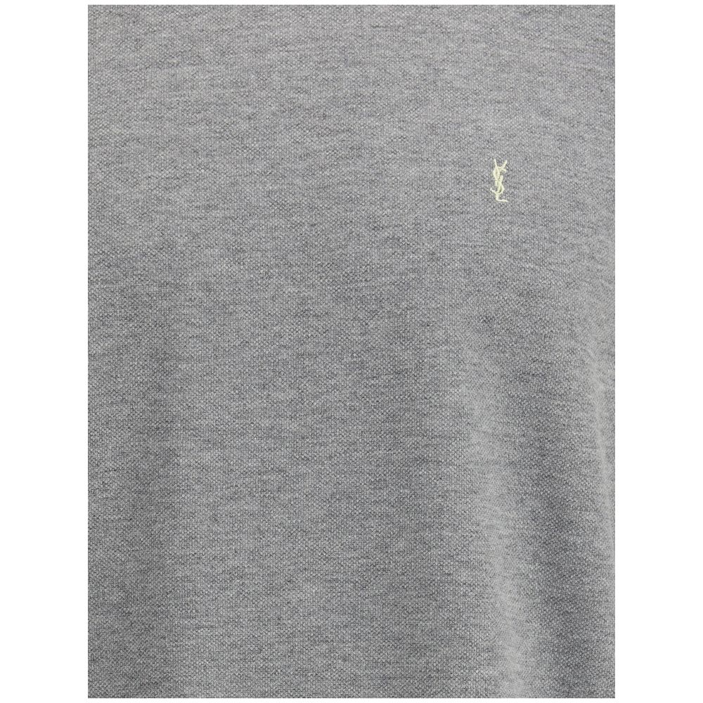 T-shirt oversize Saint Laurent en coton gris