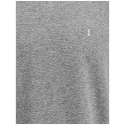 T-shirt oversize Saint Laurent en coton gris