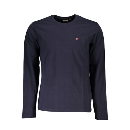 Napapijri Blue Cotton Sportswear